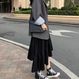 ロングスカート プリーツ 切り替え 夏 | Miniministore | 詳細画像7