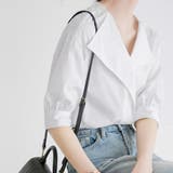 シャツブラウス 半袖トップス レディース オフィスカジュアル | Miniministore | 詳細画像2 