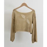 メッシュ編み サマーニット レディース夏 | Miniministore | 詳細画像11 