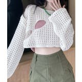 メッシュ編み サマーニット レディース夏 | Miniministore | 詳細画像3 
