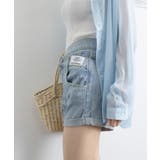 デニムショートパンツレディース美脚短パン | Miniministore | 詳細画像10
