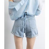デニムショートパンツレディース美脚短パン | Miniministore | 詳細画像12