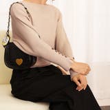 ボートネックドルマンニットトップス 上品 | Miniministore | 詳細画像13 