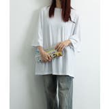 ロゴTシャツ ゆったり プルオーバー夏服 | Miniministore | 詳細画像9
