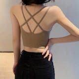 ブラ カップ入り ブラキャミ | Miniministore | 詳細画像4