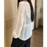 透かし編みトップス ゆったりプルオーバー | Miniministore | 詳細画像11
