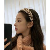 跡つかないカチューシャ ゼブラ柄 韓国風 | Miniministore | 詳細画像4