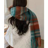 ボリュームマフラー大判 ふわふわマフラー | Miniministore | 詳細画像12 