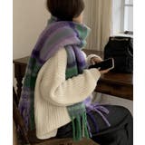 ボリュームマフラー大判 ふわふわマフラー | Miniministore | 詳細画像4 