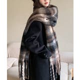 ボリュームマフラー大判 ふわふわマフラー | Miniministore | 詳細画像7 