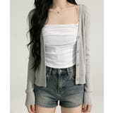 カップ付きキャミソール インナーギャザー | Miniministore | 詳細画像3 