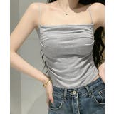 カップ付きキャミソール インナーギャザー | Miniministore | 詳細画像7 
