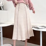 フレアスカートニットスカートハイウエスト | Miniministore | 詳細画像7