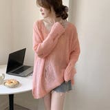 ニットトップス ダメージ入り ゆったり | Miniministore | 詳細画像7