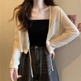 カーディガン長袖 レディース ショート丈 | Miniministore | 詳細画像8 