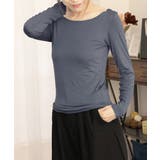 レディースインナー長袖 タイトカットソー | Miniministore | 詳細画像12 