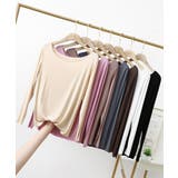 レディースインナー長袖 タイトカットソー | Miniministore | 詳細画像15 