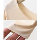 レディースインナー長袖 タイトカットソー | Miniministore | 詳細画像19 