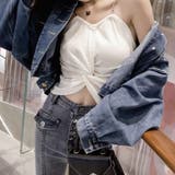 ニットキャミソール オフショルダー 夏 | Miniministore | 詳細画像4 