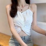 ニットキャミソール オフショルダー 夏 | Miniministore | 詳細画像5 