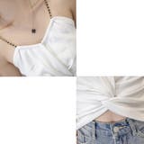 ニットキャミソール オフショルダー 夏 | Miniministore | 詳細画像8 