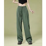 ワイドパンツ レディースハイウエスト美脚 | Miniministore | 詳細画像8 