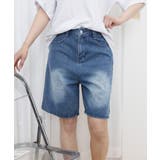 デニムショートパンツ ハイウエスト美脚夏 | Miniministore | 詳細画像10