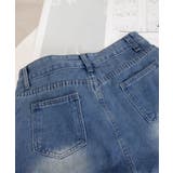 デニムショートパンツ ハイウエスト美脚夏 | Miniministore | 詳細画像16