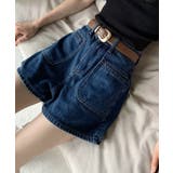 デニムショートパンツ ハイウエスト美脚夏 | Miniministore | 詳細画像3 