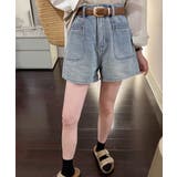 デニムショートパンツ ハイウエスト美脚夏 | Miniministore | 詳細画像7 