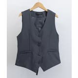 テーラードベスト ジレ 韓国風 アウター | Miniministore | 詳細画像15 