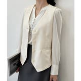 テーラードベスト ジレ 韓国風 アウター | Miniministore | 詳細画像7 