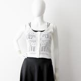 透かし編み タンクトップ スクエアネック | Miniministore | 詳細画像14