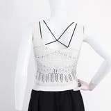 透かし編み タンクトップ スクエアネック | Miniministore | 詳細画像16