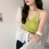 ニットタンクトップ トップス ショート丈 | Miniministore | 詳細画像11 