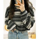 Tシャツ 韓国風 カットソートップス春秋 | Miniministore | 詳細画像4 