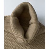 ニットベスト ジレ タートルネック重ね着 | Miniministore | 詳細画像17 