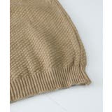 ニットベスト ジレ タートルネック重ね着 | Miniministore | 詳細画像18 