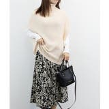 ニットベスト ジレ タートルネック重ね着 | Miniministore | 詳細画像8 