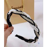 パールカチューシャ 三つ編み ヘアバンド | Miniministore | 詳細画像11 