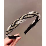 パールカチューシャ 三つ編み ヘアバンド | Miniministore | 詳細画像13 