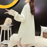 リブニット タートルネック トップス | Miniministore | 詳細画像15