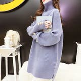 リブニット タートルネック トップス | Miniministore | 詳細画像6