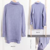 リブニット タートルネック トップス | Miniministore | 詳細画像9