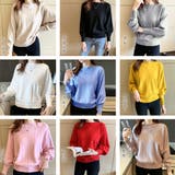 ニットトップス きれいめ 体型カバー大人 | Miniministore | 詳細画像2 