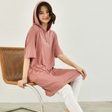 無地 ロング丈 Tシャツ ワンピース 夏 | Miniministore | 詳細画像11
