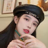 ベレー帽 帽子 レディース チェーン付き | Miniministore | 詳細画像11