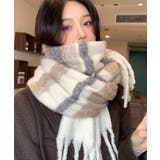 カシミヤ風マフラー 大判 厚手ボリューム | Miniministore | 詳細画像5