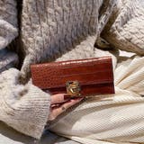 長財布 クロコ型押し PUレザー シンプル | Miniministore | 詳細画像11