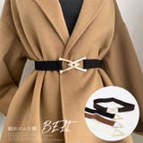 バックルベルト レディース ゴム仕様 | Miniministore | 詳細画像1